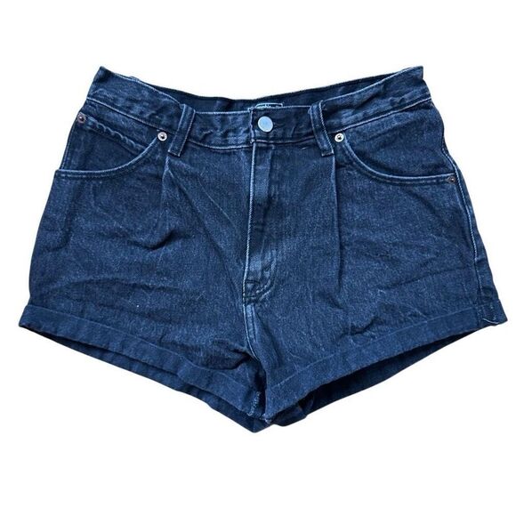 Abercrombie & Fitch “Annie High Rise Short” – Black Denim, Size 27 (4) - Picture 1 of 6